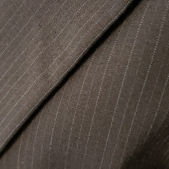 Elie Tahari Luxury Lorelei Thin Pinstripe Jacket Office Designer Womens Summer - Picture 15 of 16